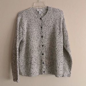 Talbots button down cardigan sweater